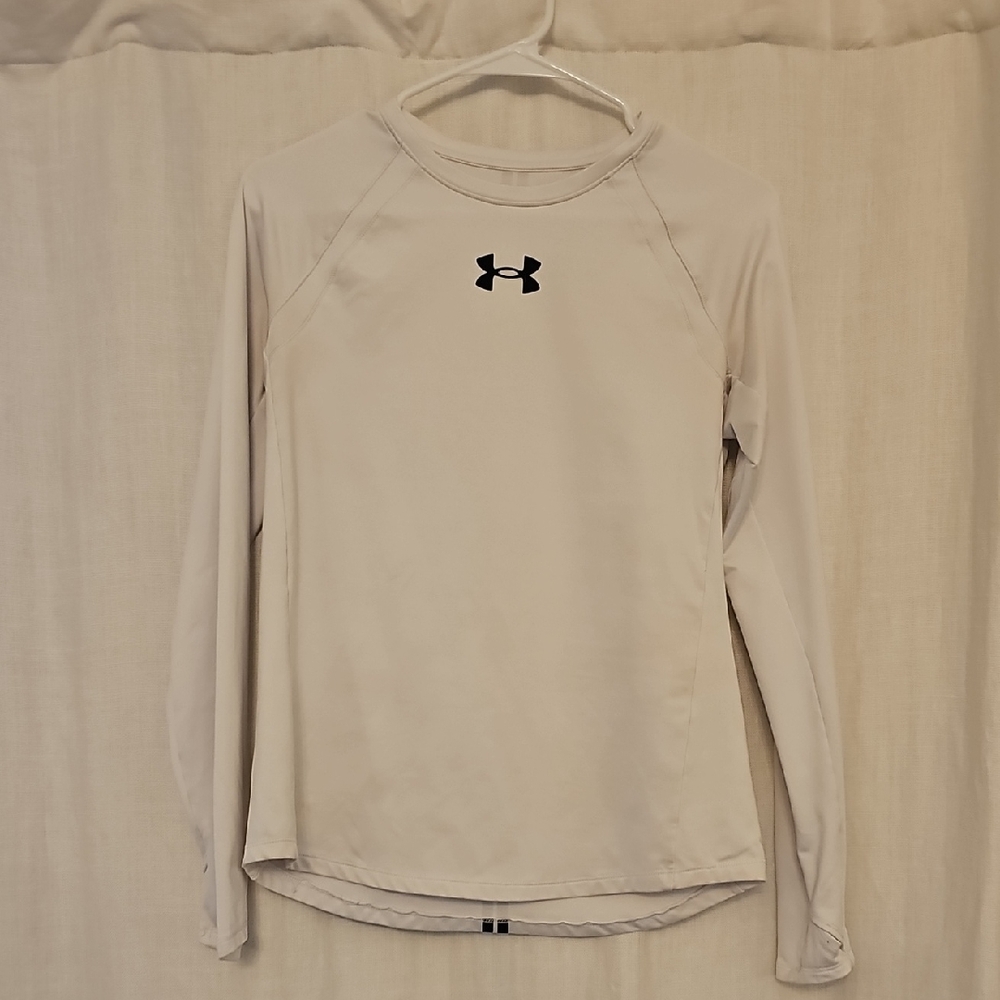 Under Armour Light Tan Long Sleeve Top